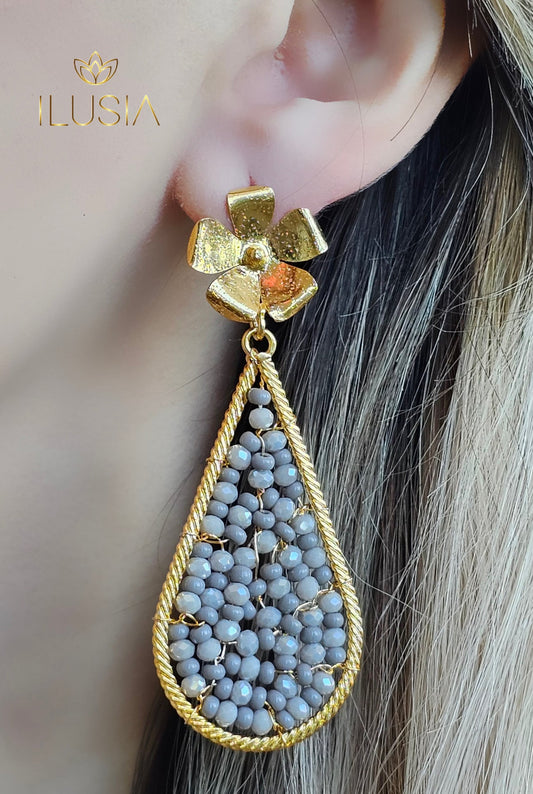 Tear Murano Earrings