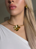 Emerald Blossom Necklace