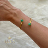 Annia Emerald bracelet