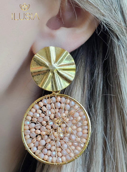 Annie soft pink Earrings