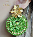 Evy light green Earrings