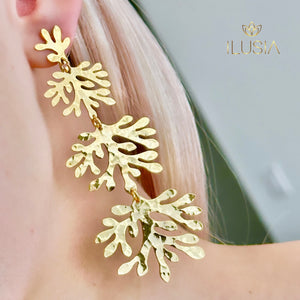 Coral Earrings