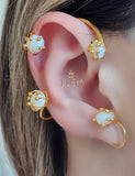 Earcuff perlada