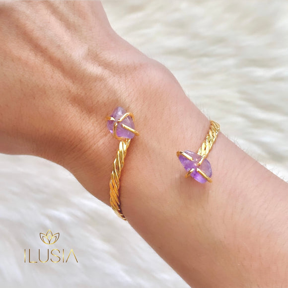 Annia Amethyst bracelet