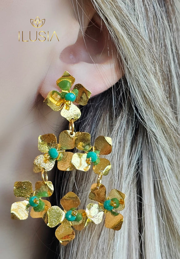 Cascada Earrings turquoise