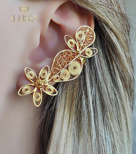 Romana Filigree Earcuff