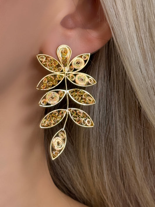 Esencia Áurea Filigree Earrings