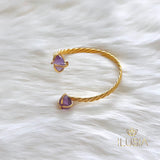 Annia Amethyst bracelet