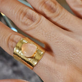 Julieta Rose Quartz Ring