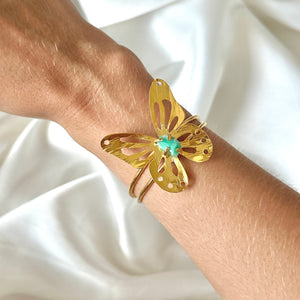 Papillon Emerald bracelet