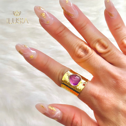 Julieta Amethyst Ring