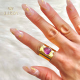 Julieta Amethyst Ring