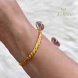 Annia Amethyst bracelet